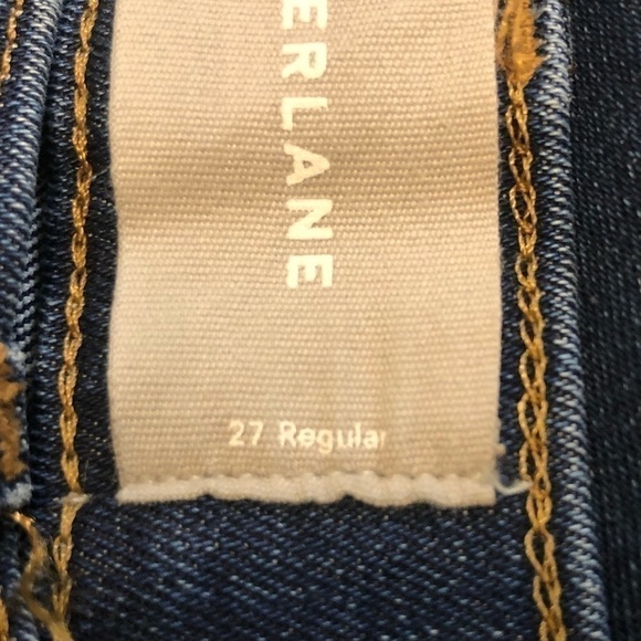 EVERLANE High Rise Skinny Dark Wash Ladies Jeans Size 27 Regular - Picture 6 of 10